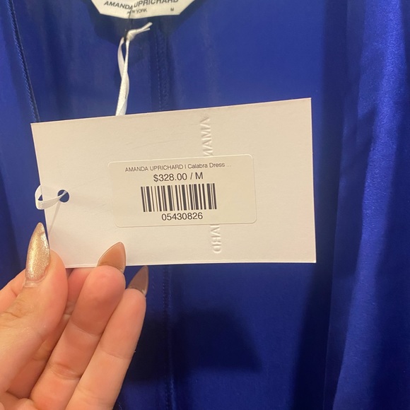 COPY - NWT Amanda Uprichard Calabra dress in Ultramarine. Never worn except to … - Picture 3 of 5